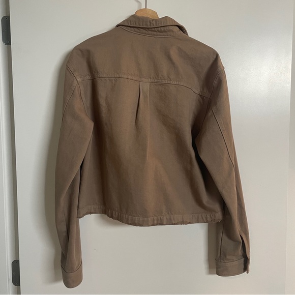 J Brand Tan Denim Jacket - Picture 3 of 3